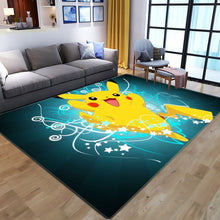 Lade das Bild in den Galerie-Viewer, Pokemon Pikachu Flannel Teppich Matte (verschiedene Motive) kaufen
