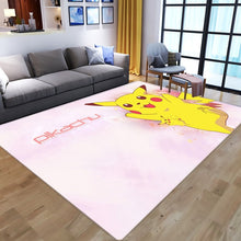 Lade das Bild in den Galerie-Viewer, Pokemon Pikachu Flannel Teppich Matte (verschiedene Motive) kaufen
