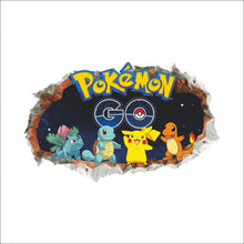 Lade das Bild in den Galerie-Viewer, 3D Pokemon Detektiv Pikachu Wand Sticker (45cm*60cm) kaufen
