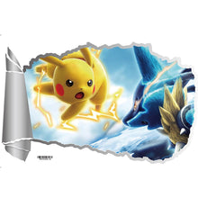 Lade das Bild in den Galerie-Viewer, 3D Pokemon Detektiv Pikachu Wand Sticker (45cm*60cm) kaufen
