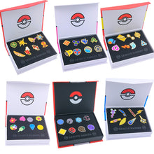 Lade das Bild in den Galerie-Viewer, Pokemon Gym Badges Kanto, Johto, Hoenn, Sinnoh, Unova, Kalos (6 Varianten) kaufen
