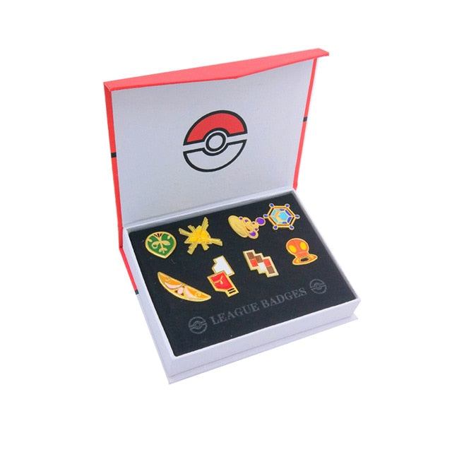 Pokemon Gym Badges Kanto, Johto, Hoenn, Sinnoh, Unova, Kalos (6 Varianten) kaufen