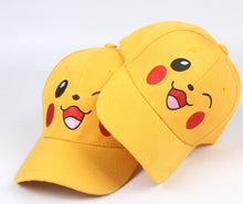 Load image into Gallery viewer, Pikachu Cosplay Pokemon Mütze Cap Base Ball Cap für Kinder oder Erwachsene kaufen
