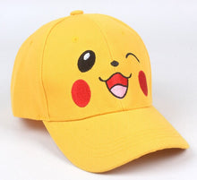 Load image into Gallery viewer, Pikachu Cosplay Pokemon Mütze Cap Base Ball Cap für Kinder oder Erwachsene kaufen

