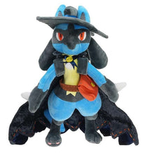 Lade das Bild in den Galerie-Viewer, Lucario Kuscheltier Halloween Edition (ca. 30cm) kaufen
