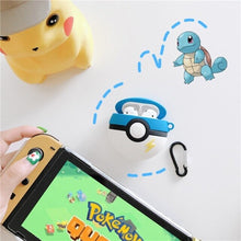 Lade das Bild in den Galerie-Viewer, Pikachu Airpods Cases Pokemon Evoli, Schiggy, Pikachu uvm. kaufen
