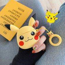 Lade das Bild in den Galerie-Viewer, Pikachu Airpods Cases Pokemon Evoli, Schiggy, Pikachu uvm. kaufen
