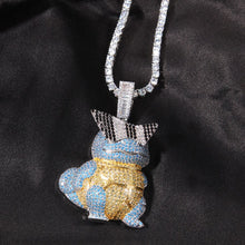 Load image into Gallery viewer, Schiggy Squritle - Stylishe Pokemon Hip Hop Hals Kette kaufen
