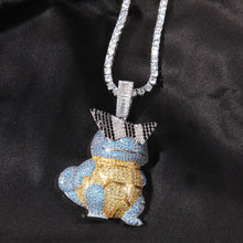 Load image into Gallery viewer, Schiggy Squritle - Stylishe Pokemon Hip Hop Hals Kette kaufen
