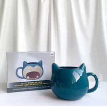 Lade das Bild in den Galerie-Viewer, 3D Relaxo Snorlax XL Kaffeetasse kaufen
