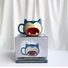 Lade das Bild in den Galerie-Viewer, 3D Relaxo Snorlax XL Kaffeetasse kaufen
