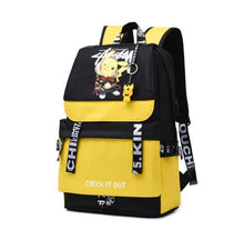 Load image into Gallery viewer, Großer Pokemon Schulrucksack mit USB Ladebuchse im Pikachu Look kaufen
