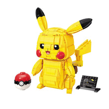 Lade das Bild in den Galerie-Viewer, XXL Pikachu Baustein Modell (911 Teile) kaufen
