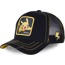 Lade das Bild in den Galerie-Viewer, Pika Mütze - Baseball Cap - Pokemon Cap (Pikachu, Enton, Gengar, Relaxo, Pokeball) kaufen
