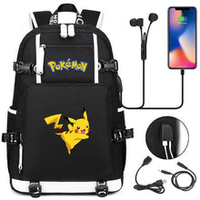 Lade das Bild in den Galerie-Viewer, Pokemon Rucksack mit USB - ideal für Laptops kaufen
