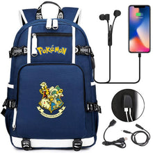 Lade das Bild in den Galerie-Viewer, Pokemon Rucksack mit USB - ideal für Laptops kaufen
