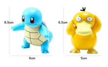 Lade das Bild in den Galerie-Viewer, 6er Set Pokemon Figuren: Pikachu, Pummeluff, Schiggy, Bisasam, Enton und Glumanda kaufen
