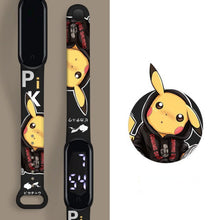 Lade das Bild in den Galerie-Viewer, Pokemon Pikachu Elektronische Armbanduhr mit Digital Anzeige kaufen
