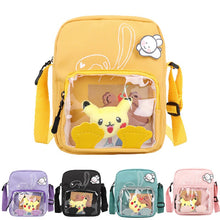 Lade das Bild in den Galerie-Viewer, Modische Pikachu Pokemon Canvas Taschen in verschiedenen Farben kaufen
