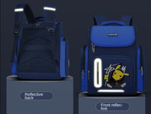 Lade das Bild in den Galerie-Viewer, Schul Rucksack mit Pikachu Pokemon Motiv kaufen
