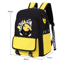 Lade das Bild in den Galerie-Viewer, Schul Rucksack mit Pikachu Pokemon Motiv kaufen
