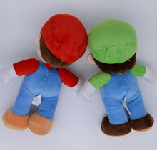 Load image into Gallery viewer, 2er Set - Super Mario und Luigi Kuscheltier (ca. 25cm) kaufen
