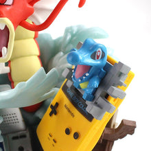 Lade das Bild in den Galerie-Viewer, Pokemon Anime Figuren mit Garados oder Glurak Motiv kaufen
