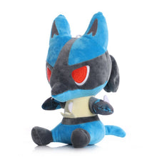 Lade das Bild in den Galerie-Viewer, Lucario Plüsch Pokemon (ca. 20cm) kaufen
