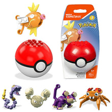 Load image into Gallery viewer, Pokeball Baustein mit Pokemon Figur - verschiedene Motive kaufen
