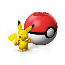 Load image into Gallery viewer, Pokeball Baustein mit Pokemon Figur - verschiedene Motive kaufen
