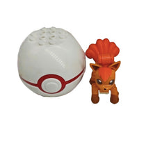 Load image into Gallery viewer, Pokeball Baustein mit Pokemon Figur - verschiedene Motive kaufen
