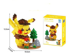 Lade das Bild in den Galerie-Viewer, Detektiv Pikachu Klemm Baustein Set (675 Bausteine) kaufen
