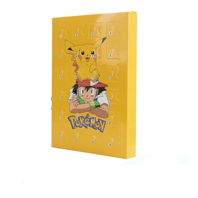 24 verschiedene Pokemon Figuren in Box Advents Kalender kaufen