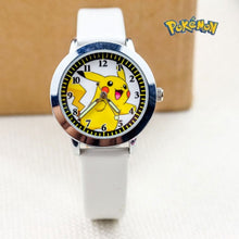 Lade das Bild in den Galerie-Viewer, Pokemon Pikachu Kinder Uhr in verschiedenen Farben kaufen
