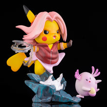 Lade das Bild in den Galerie-Viewer, Pikachu Naruto Sasuke Haruno Sakura Itachi Figuren (ca. 13cm) kaufen

