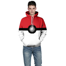 Lade das Bild in den Galerie-Viewer, Pokémon Pokéball Hoodie für Damen und Herren kaufen
