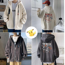 Load image into Gallery viewer, Unisex Oversize Hoodie mit Pokémon Backprint kaufen

