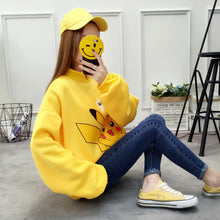 Lade das Bild in den Galerie-Viewer, Stylisher Pokemon Pikachu Sweater Überlänge kaufen
