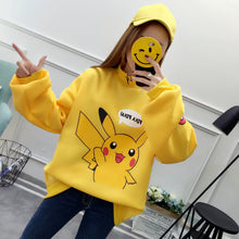 Lade das Bild in den Galerie-Viewer, Stylisher Pokemon Pikachu Sweater Überlänge kaufen
