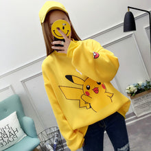 Lade das Bild in den Galerie-Viewer, Stylisher Pokemon Pikachu Sweater Überlänge kaufen
