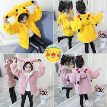Lade das Bild in den Galerie-Viewer, Pokemon Pikachu Kinder Kapuzenjacke Hoodie kaufen
