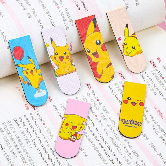 Pikachu Pokemon Lesezeichen in 6er, 12er, oder 18er Sets kaufen