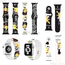 Lade das Bild in den Galerie-Viewer, Pokemon Pikachu Apple Watch Armband (40mm oder 44mm) kaufen
