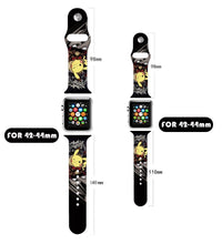 Lade das Bild in den Galerie-Viewer, Pokemon Pikachu Apple Watch Armband (40mm oder 44mm) kaufen
