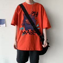 Load image into Gallery viewer, Cooles Oversize T-Shirt mit Pokémon Gengar Print kaufen
