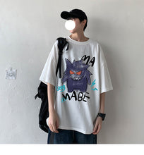 Load image into Gallery viewer, Cooles Oversize T-Shirt mit Pokémon Gengar Print kaufen

