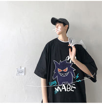 Load image into Gallery viewer, Cooles Oversize T-Shirt mit Pokémon Gengar Print kaufen
