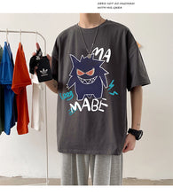 Load image into Gallery viewer, Cooles Oversize T-Shirt mit Pokémon Gengar Print kaufen
