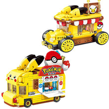 Lade das Bild in den Galerie-Viewer, Pokémon Pikachu Mini Autos in 2 Versionen zum selbstbauen kaufen
