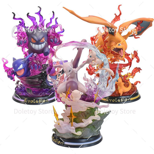 Pokemon Evolution Figuren Glura,Charizard, Mewtwo oder Gengar kaufen